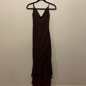 BCBG floor length dress